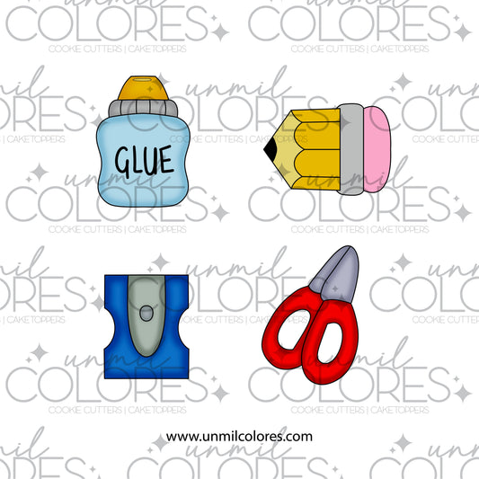 Set Cortadores de Galletas Útiles (4 pzas)
