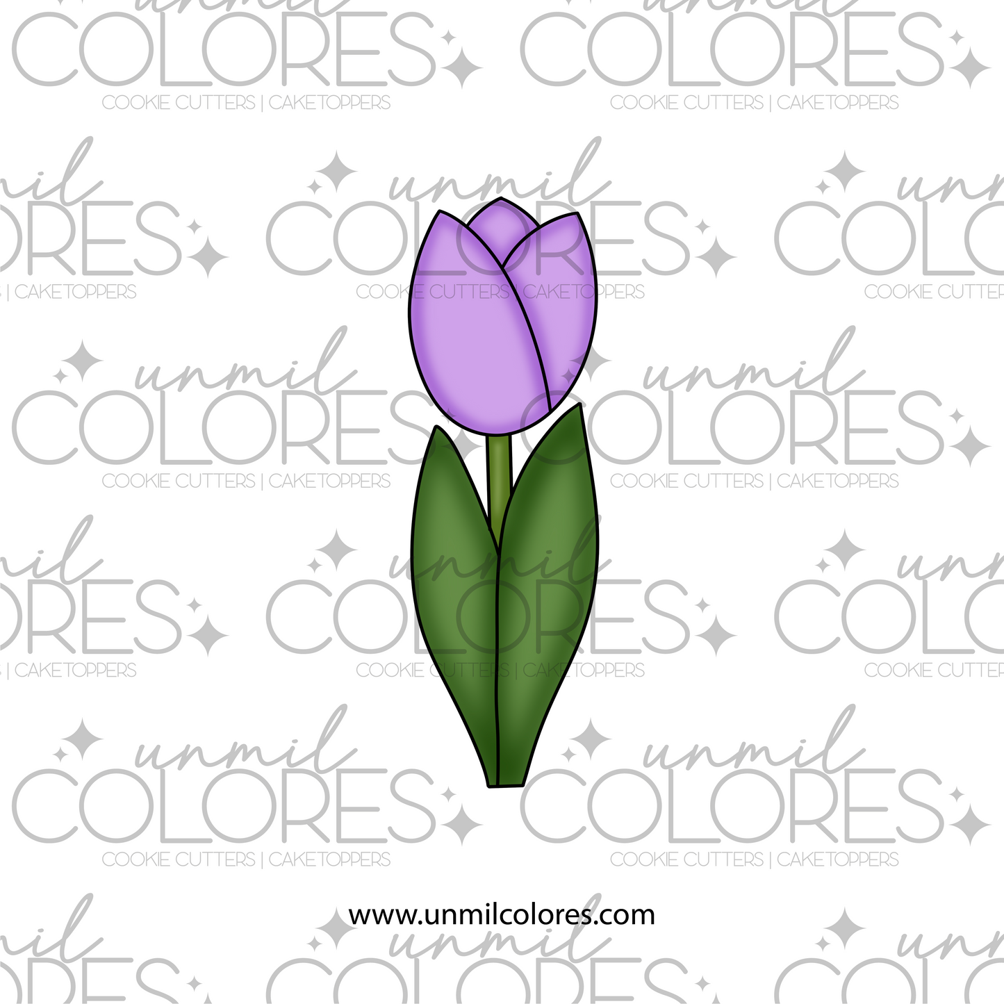 Cortador de Galleta Tulipan