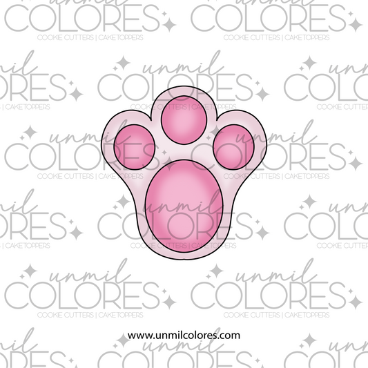 Cortador de Galleta Pata Conejo