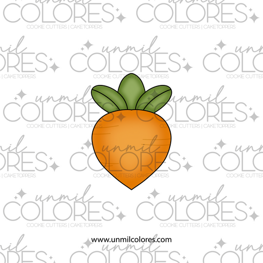 Cortador de Galleta Zanahoria Kawai