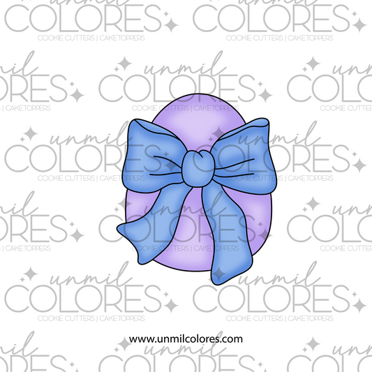 Cortador de Galleta Huevo Lazo