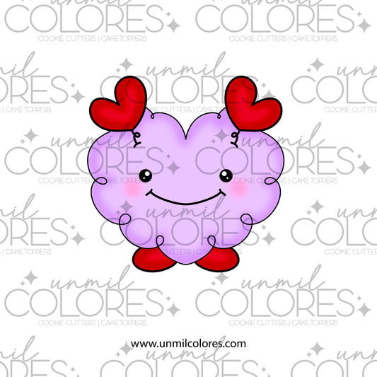 Cortador de Galleta Monstruo Corazón SV