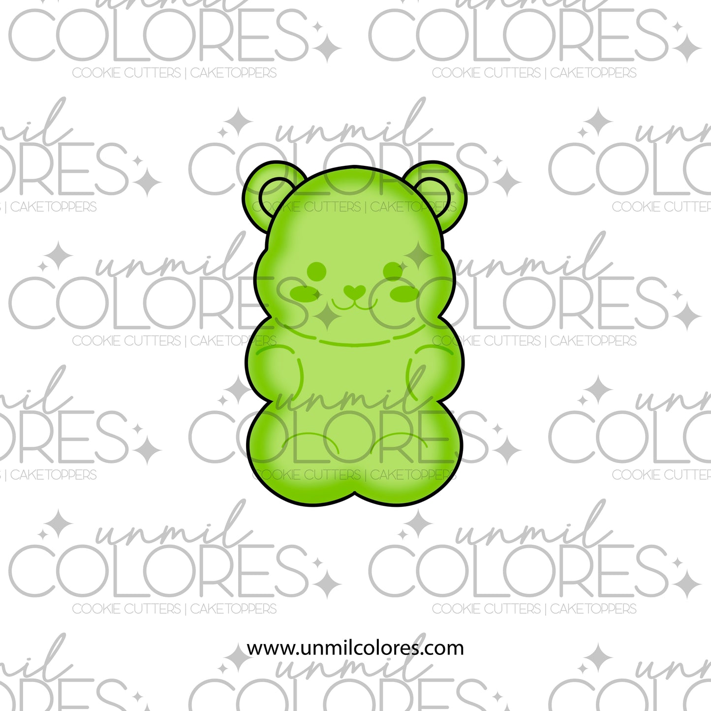 Cortador de Galleta Pandita (Gomita)