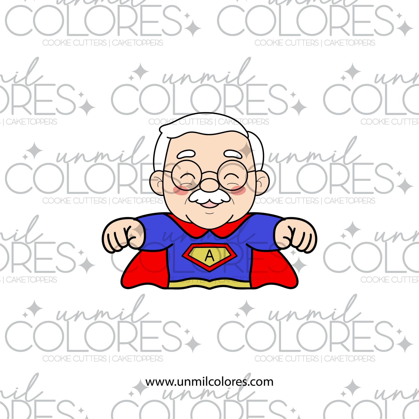 Cortador de Galleta Super Abuelito