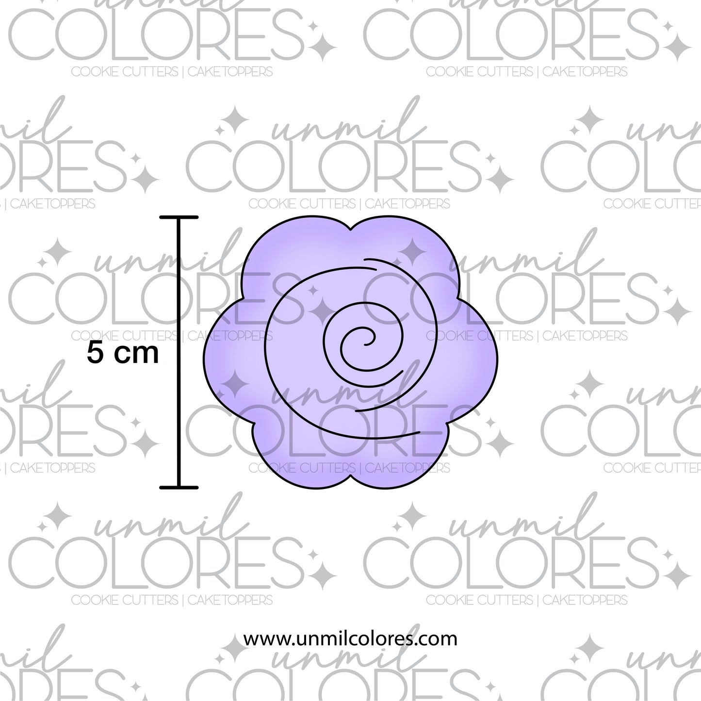 Set Cortadores de Galleta Arreglo Flores Jarrón (8 Piezas)
