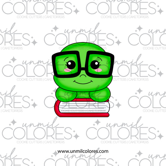 Cortador de Galleta Gusanito con Libro