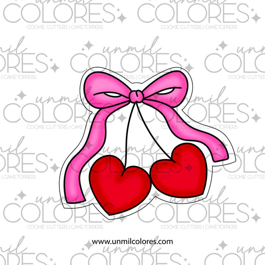 Cortador de Galleta Cereza Moño