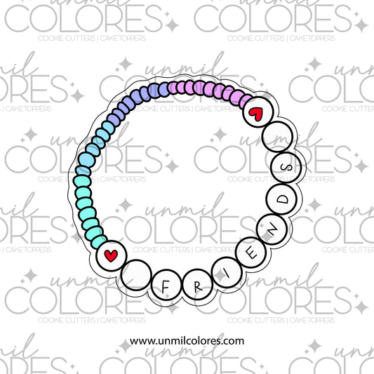 Cortador de Galleta Pulsera Friends
