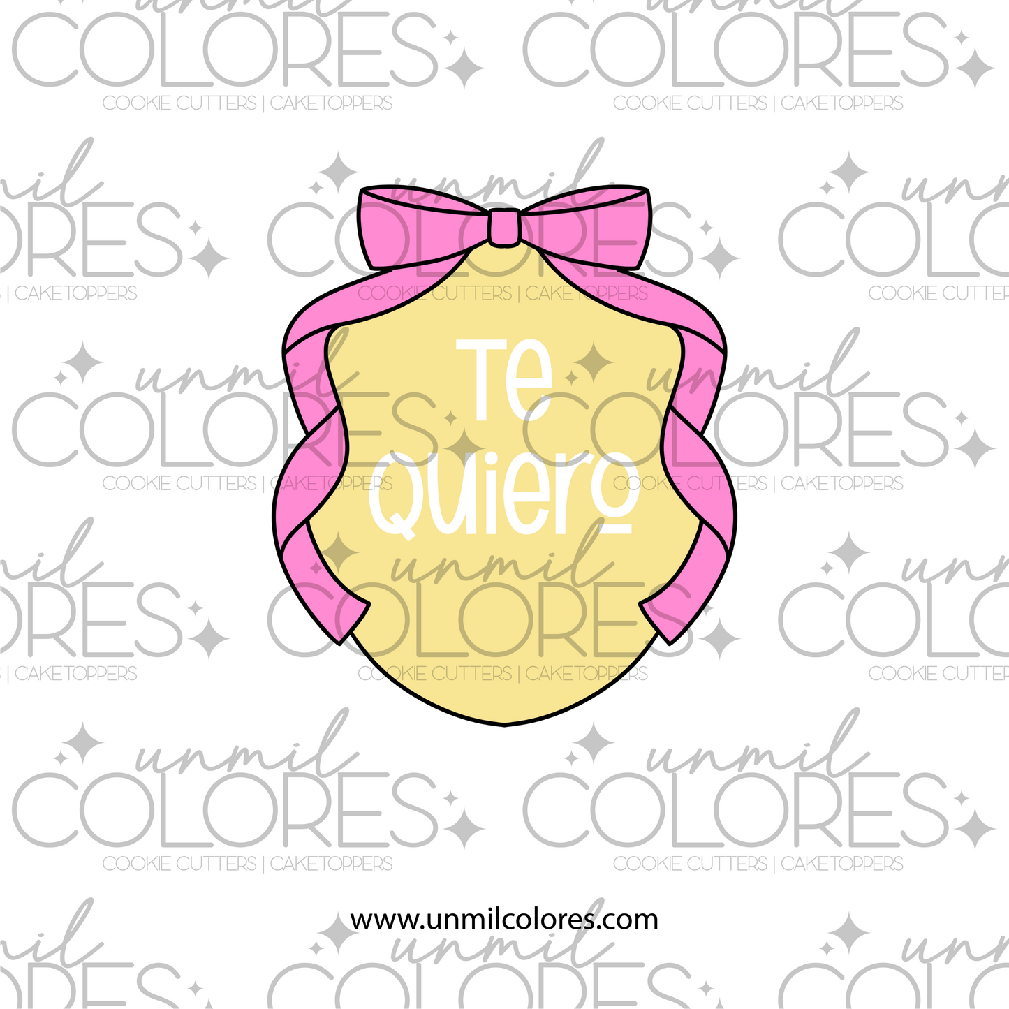 Cortador de Galleta Marco con Lazo