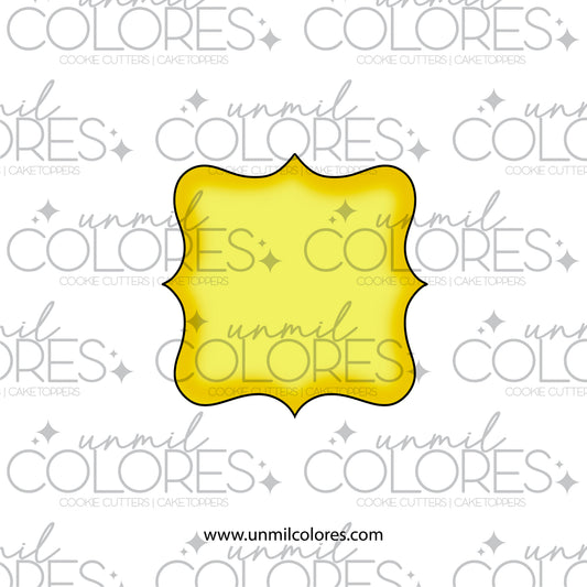 Cortador de Galleta Placa Tamaulipas