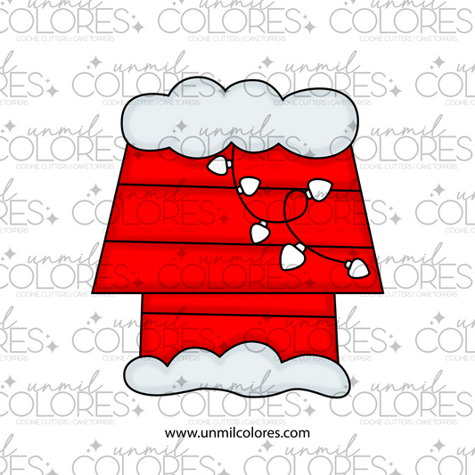 Cortador de Galleta Casa Snoopy