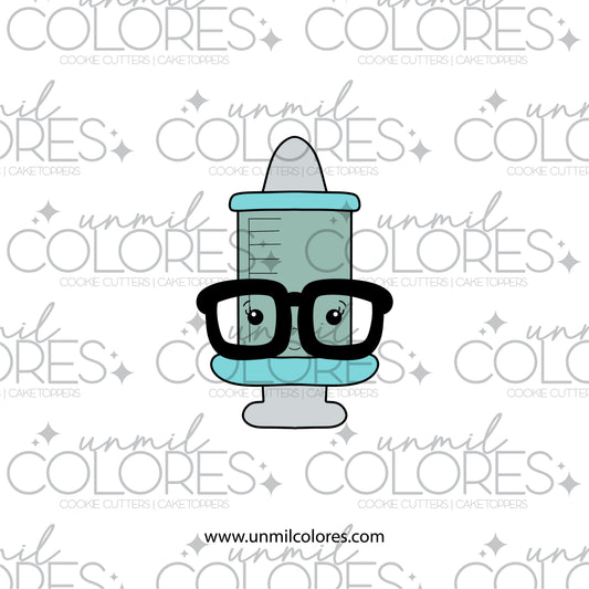 Cortador de Galleta Jeringa con Lentes