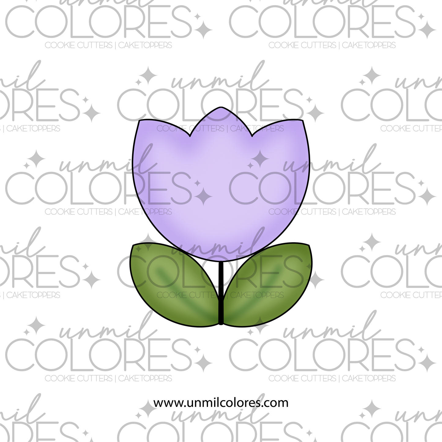 Cortador de Galleta Tulipan