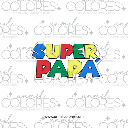 Cortador de Galleta Super Papá