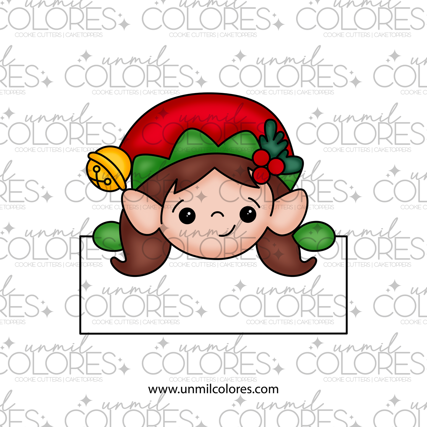 Cortador de Galleta Niña Elfo