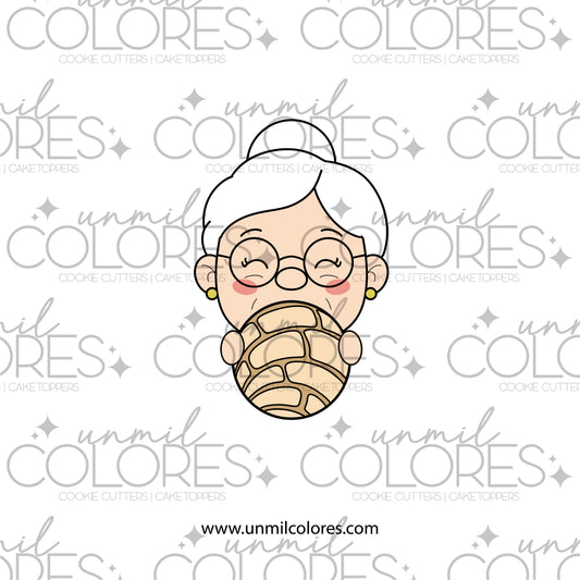 Cortador de Galleta Abuelita con Concha