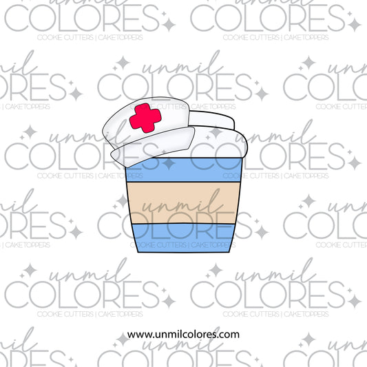 Cortador de Galleta Café con Cofia