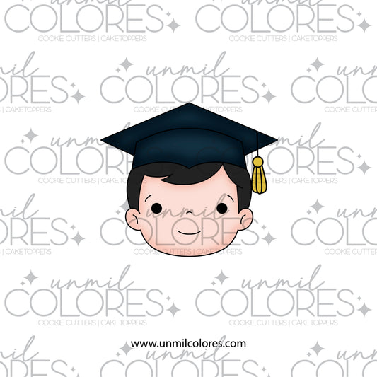Cortador de Galleta Niño Graduación