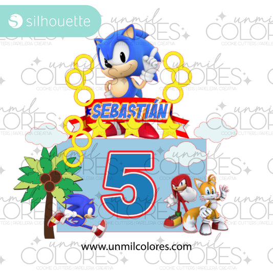 Caketopper Sonic