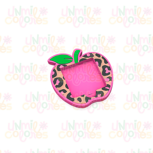 Porta Notas Adhesivas Manzana Animal Print